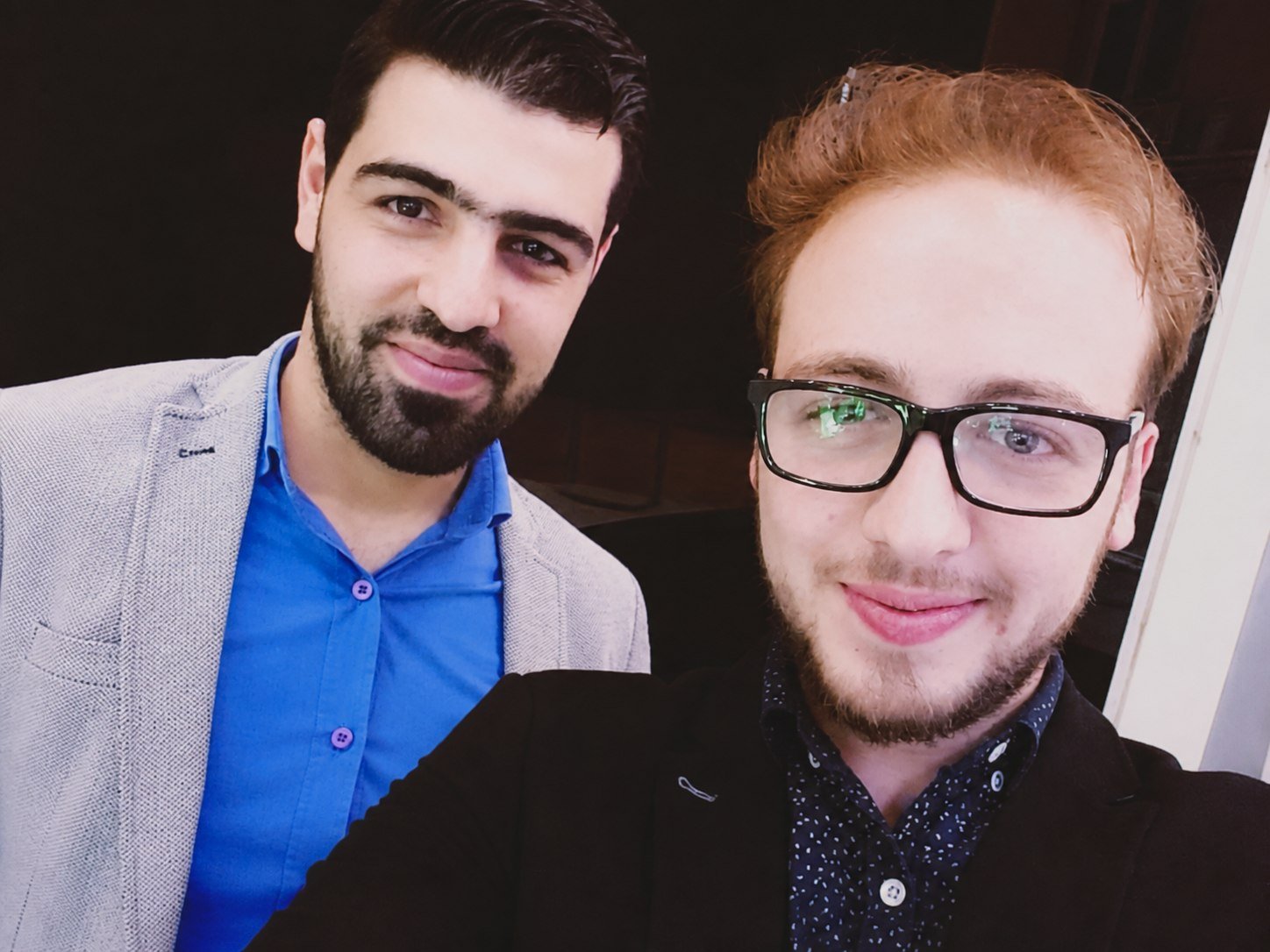 Basel with his mentor in Turkey.